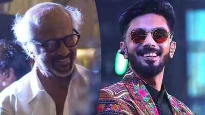 Rajinikanth, Sivakarthikeyan and Shalini attend Anirudh Ravichander’s Navaratri puja ahead of his November wedding with Kavya Maran | Tamil Movie News