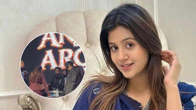 Anjali Arora gets upset over ‘Kacha Badam’? Kanpur Dandiya video leaves the internet divided, users say, ‘What an irony’ |