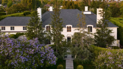 Ann Rutherford’s 1938 Beverly Hills estate was bought for about .6 million in 2013 and nearly doubled in size; after selling for .6 million, the Paul R. Williams-designed home is back on the market for  million