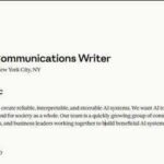 Anthropic offers annual salary of Rs 3.25 crore for executive communications writer amid AI boom
