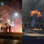 Buildings ablaze, petrol bombs hurled at parliament: 10 visuals show chaos of Albania protests