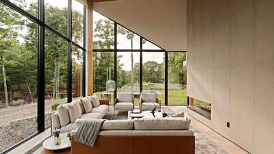In 2020, Canadian entrepreneur David Ingram bought a rare Aston Martin-designed Hudson Valley home at the rendering stage; six years later, the finished 55-acre compound is listed for $19.5 million