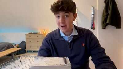 At 17, British student Max Budgen drew 1,300 flipbook pages in over 3 weeks, pushing past boredom at page 500 to set a Guinness World Record | World News