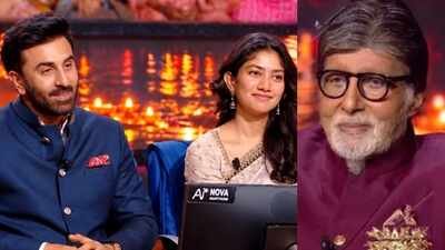 Sai Pallavi left MBBS to become an actor, Ranbir Kapoor tells Amitabh Bachchan, ‘Bhagwan ka prescription tha Sir’ |