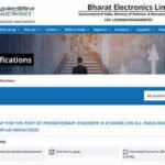 BEL Probationary Engineer Recruitment 2026: Notification out for 350 posts, applications open October 28; apply here