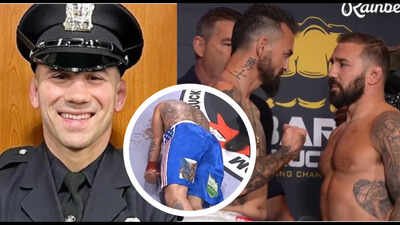 Former prisoner’s BKFC fight ends in 4th-round KO against full time active police officer who felt bad for his kids | Boxing News