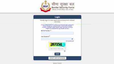BSF HC RO RM admit card 2026 released; check CBT exam date, shift timings and download link