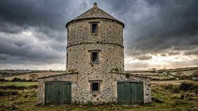 Built in 1800 and believed to have been used by British troops to spot French soldiers out at sea, a 10-foot-wide tower near Brighton is now a one-bedroom home for £200,000 | World News