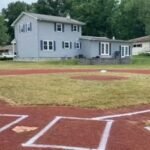 An Ohio boy asked his dad for a baseball field in their backyard; two years and about ,000 later, the family had its own diamond with infield clay, regulation bases, a raised mound and hand-painted foul lines