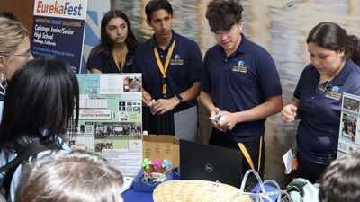 California students invented a cooling device for firefighters and farmworkers, filed a patent application, and became finalists in the SXSW Innovation Awards |