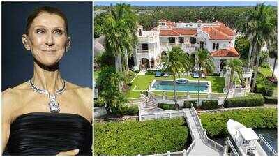 Celine Dion sold her Florida mansion for  million in 2002, four years after it was built for her; the waterfront property has now fetched .5 million after a  million listing
