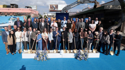 Big Bang Theory creator Chuck Lorre’s Los Angeles charity campus broke ground on its final building on October 29, after opening a new kitchen in February, as its nonprofit delivers 1.5 million meals a year