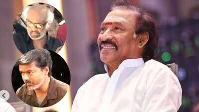 Deva passes away: Rajinikanth pays last respects; Vijay consoles composer’s family during final visit |