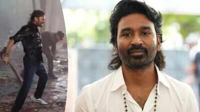 Dhanush injures his hand while shooting for intense axe fight sequence for ‘OM’ but continues to shoot until the scene is complete, wins praise for dedication- Watch VIRAL video |