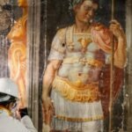 Disapproving nuns painted over the risqué frescoes in Rome’s long-neglected Villa Silvestri Rivaldi for 300 years; restorers are now exposing them