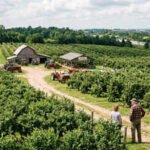 An Ontario farmer says he turned down a C million offer for his 164-acre fruit farm; instead, his family placed 29 acres under a 999-year easement, with plans to protect the rest from development