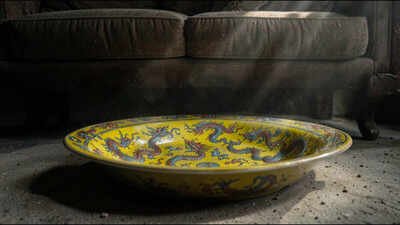 A London family kept a dirt-covered dish under a sofa for decades; rare Chinese imperial porcelain is estimated at £30,000 | World News