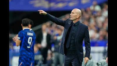Head coach Zinedine Zidane celebrates first home win as France crush Belgium 4-1 at Nations League | Football News