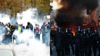 France unrest: 70,000 police officers, weapons seized, hundreds of protesters arrested – top developments