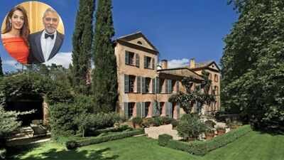 George Clooney’s 425-acre French estate has vineyards and olive groves; he now plans an Italian restaurant nearby |