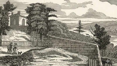 In 1823, Glasgow residents tore down a 12-foot wall topped with iron spikes and broken glass in a fight over a riverside path; archaeologists have now uncovered its remains and a token bearing the city’s motto