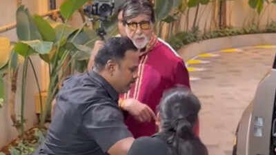‘He could have just shaken hands with her’: Amitabh Bachchan’s 84th birthday video outside Jalsa sparks debate after he declines young fan’s request | Hindi Movie News