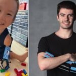 He was born with an underdeveloped arm and faced hurtful comments as a child; at 18, he built a working LEGO prosthetic, helping an 8-year-old boy with similar limb differences | World News
