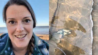 A Wisconsin mother and her 9-year-old son spotted a century-old tugboat beneath Lake Superior after visiting the same beach for years; unusually clear water revealed the A.H. Pitz, abandoned near the Amnicon River in 1951