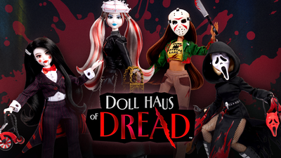 Horror icons Ghost Face, Jason Voorhees, Pinhead and Billy the Puppet are getting fashion-doll makeovers, complete with dramatic outfits |