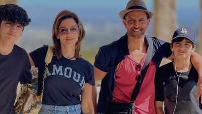 Hrithik Roshan pens emotional birthday note for ex-wife Sussanne Khan, girlfriend Saba Azad drops hearts – PIC inside |
