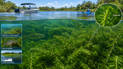 An aquarium plant escaped into Florida waterways in the 1950s; within 40 years, hydrilla had spread to over 70% of the state’s watersheds | World News