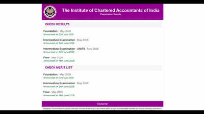 Icai Ca Intermediate September 2026 Result: ICAI CA Intermediate September 2026 result likely to be out today: Check scorecard download link, steps and expected time