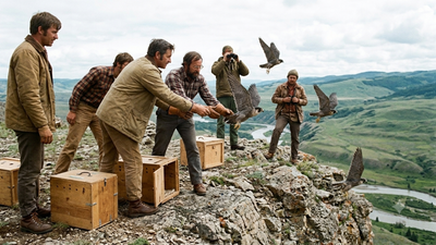 In 1974, more than 6,000 peregrine falcons were released into the wild after the population wiped out; helping restore the once-endangered birds across North America | World News