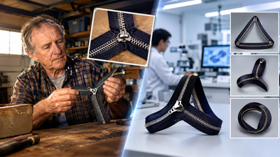 In 1985, Bill Freeman’s three-sided zipper was rejected and left in his garage; 40 years later, MIT revived it as a shape-shifting fastener﻿ |
