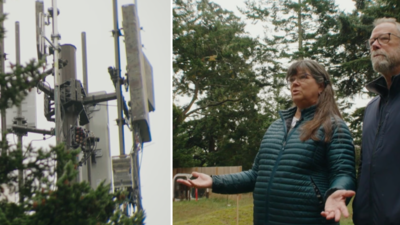 In 2017, a Washington couple bought property with an old wooden tower; after it was replaced by a 120-foot steel tower, they say the utility threatened to cut power unless they signed an easement
