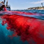 In 2018, scientists pumped 75 kg of red dye into the Atlantic off Martha’s Vineyard; over 36 hours, they found mixing inside the surface layer was about 140 times stronger than across its base