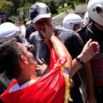 Albania police use tear gas on protesting students as stir turns violent