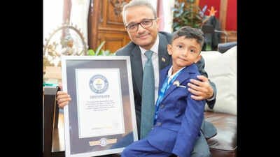 Meet Advay Jain: Indian-American kid who made Guinness record as the youngest person to publish a book. He was 3 when he wrote ‘Dino Learns Not To Waste Food’