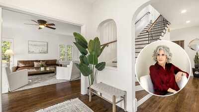 Jane Fonda’s former 1924 Hollywood Hills home is back on the market for .99 million; she lived there during two marriages, while the CIA illegally surveilled her and intercepted her mail