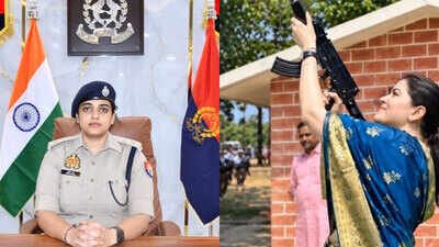 Who is IPS Ankita Sharma? Saree-clad officer’s AK-47 firing video goes viral; she scored 5 marks in Class 5 Maths and cleared UPSC on her third attempt securing AIR 203
