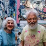 Philadelphia artist Isaiah Zagar turned bottles, bike wheels and ceramic shards into a 3,000-square-foot maze; after a 2004 threat to dismantle it, the community saved it and tickets now frequently sell out | World News