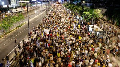 ‘From the river to the sea’: Hundreds rally across Israel for Jewish-Arab government as election count continues