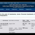 Isro Result 2026: ISRO Assistant, JPA result 2026 declared at isro.gov.in; skill test on November 1: Direct link to download scorecards here