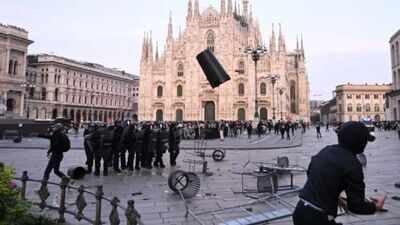 Cost-of-living protests: Italian police clash with protesters in Milan, Bologna; Meloni condemns violence