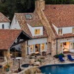 James Cagney’s former Beverly Hills estate was restored over many years, preserving its original fireplaces and leaded glass; the five-acre compound listed for .5 million is now asking .995 million