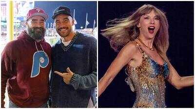 Taylor Swift wasn’t pleased when Jason Kelce woke her and Travis Kelce at 7:30 am to ask his brother to spot him during a workout: ‘This is f—ed up’ |