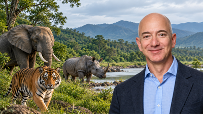 Jeff Bezos’ Earth Fund joins eight other conservation groups in $500 million pledge to save world’s most endangered species; alliance aims to prevent extinctions | World News