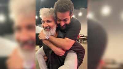 ‘He keeps raising the bar and then jumps over it himself’: Jr NTR wishes ‘Varanasi’ director SS Rajamouli with a playful throwback picture from their ‘RRR’ days on his 53rd birthday | Telugu Movie News