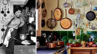 Julia Child and her husband built La Pitchoune in Provence in 1963 and used it for nearly three decades; after she gave it up in 1992, the home became a cooking school where guests still cook in her original kitchen