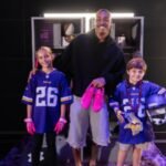Justin Jefferson’s charity bowling night raised over ,000 for cancer research; the Vikings star also surprised 7-year-old fan Claire Van Epps, who is undergoing treatment, with Super Bowl tickets | NFL News